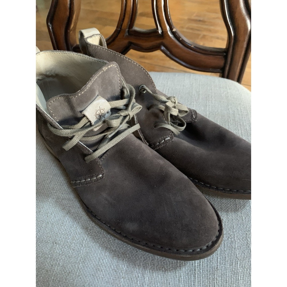 Bussola Sevilla‎ Size 39 EUR Brown Suede Tie Ankle Laced Shoe Boots (8.5 -9 US)